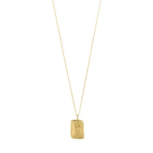 SCORPIO Zodiac Sign necklace, gold-plated