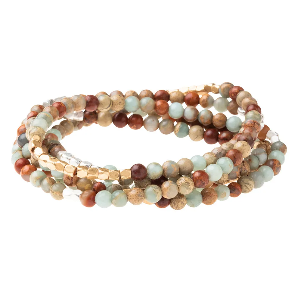 Scout - Gemstone Beaded Bracelet/Necklace