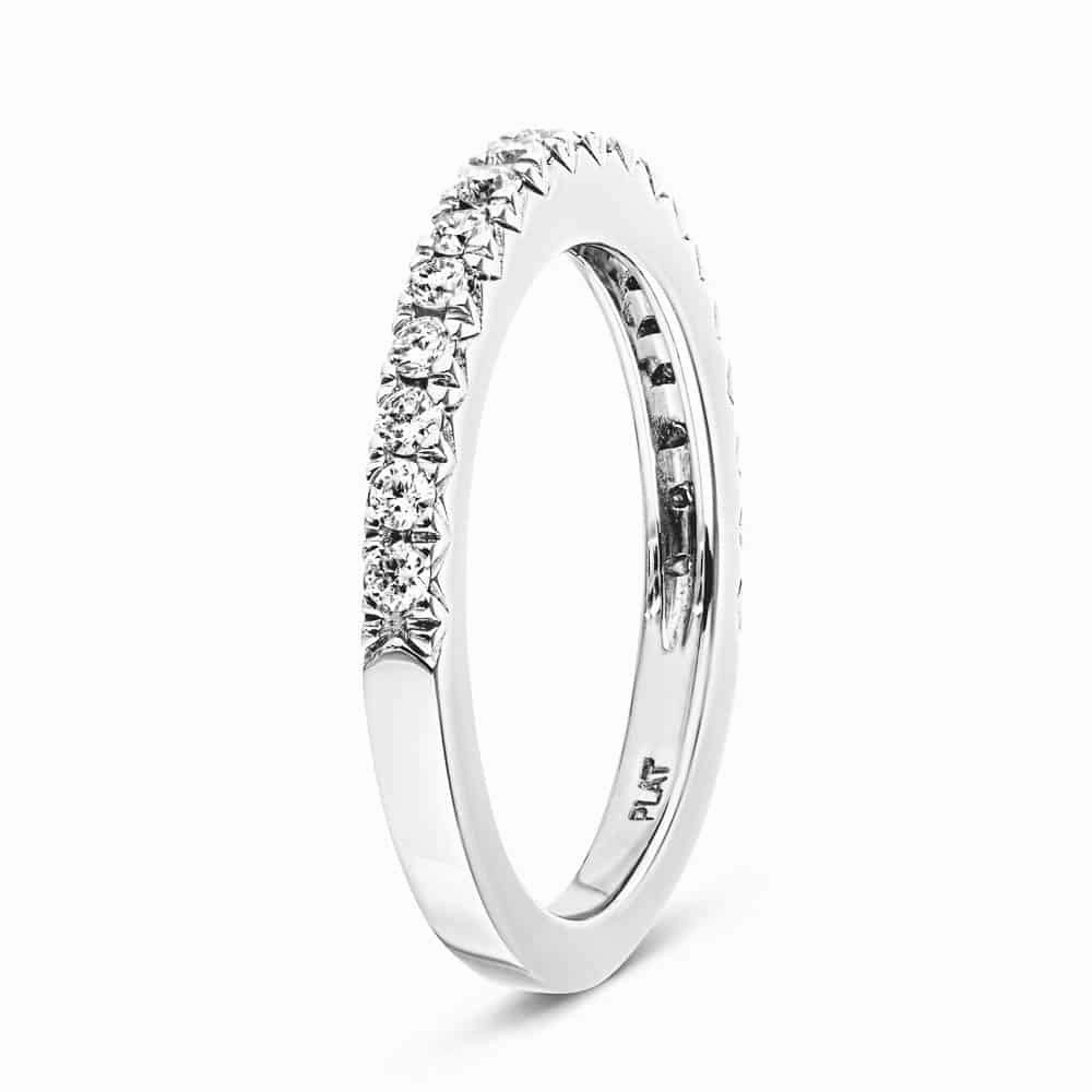 Eternal Piece Khloe 1/3 ctw Round Lab Grown Diamond W Prong Wedding Band