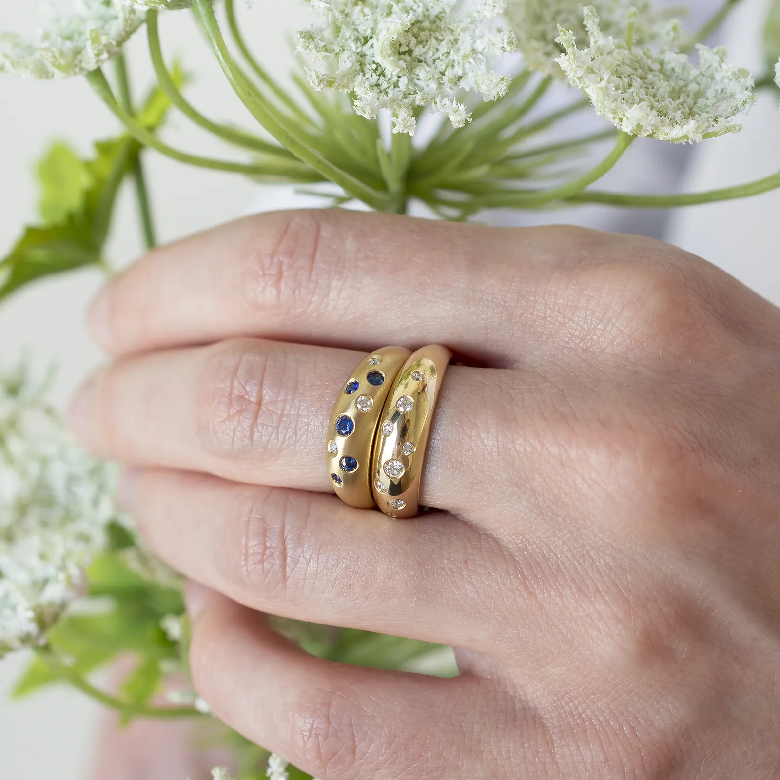 Seafoam Bombe Ring | 6mm