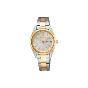 Seiko - SUR354P Ladies Two Tone Dress Watch