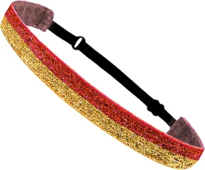 Sequin Headband,Elastic Sparkly Headband,Glitter Headbands Adjustable Non-Slip Head Bands Cute Elastic Hair Accessories for Gymnastics-Sparkly Hair Bands Gifts(Multi-Colored)
