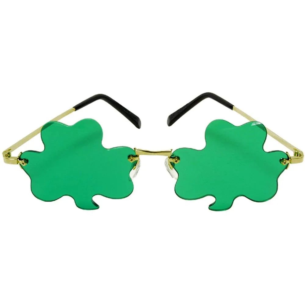 Shamrock Rimless Glasses