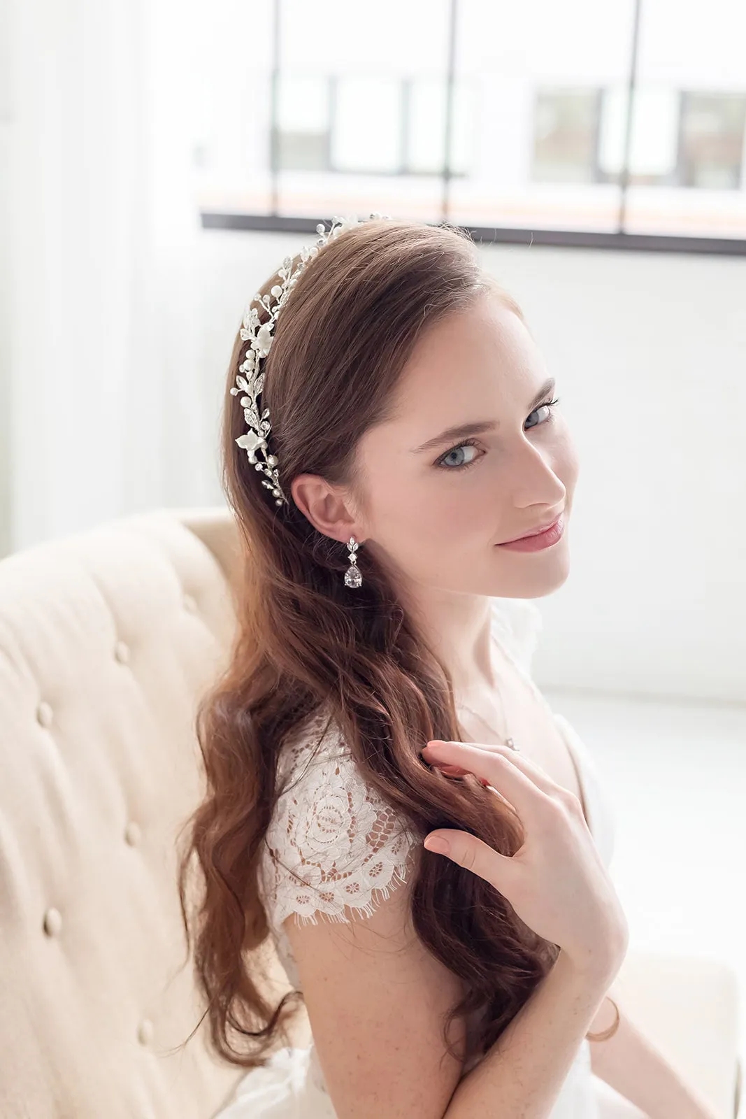 Sheila Wedding Headband Vine