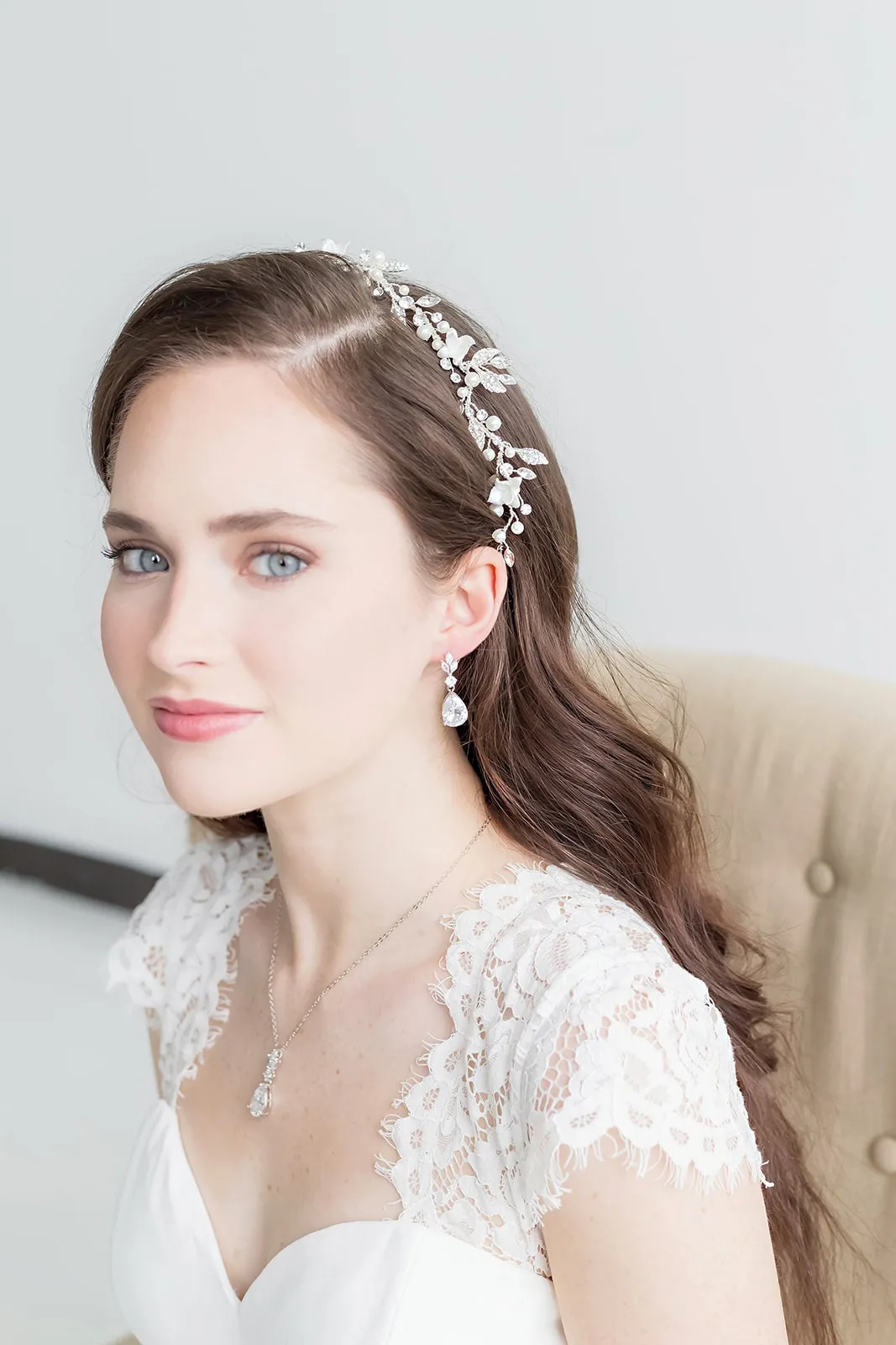 Sheila Wedding Headband Vine
