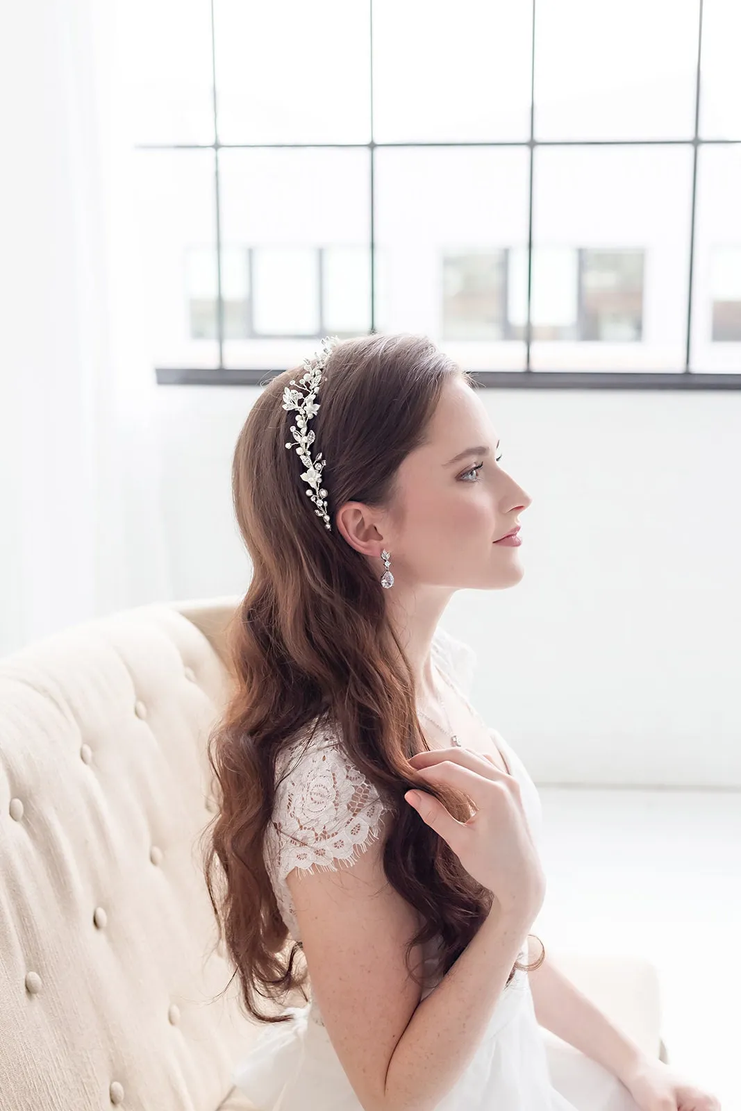 Sheila Wedding Headband Vine