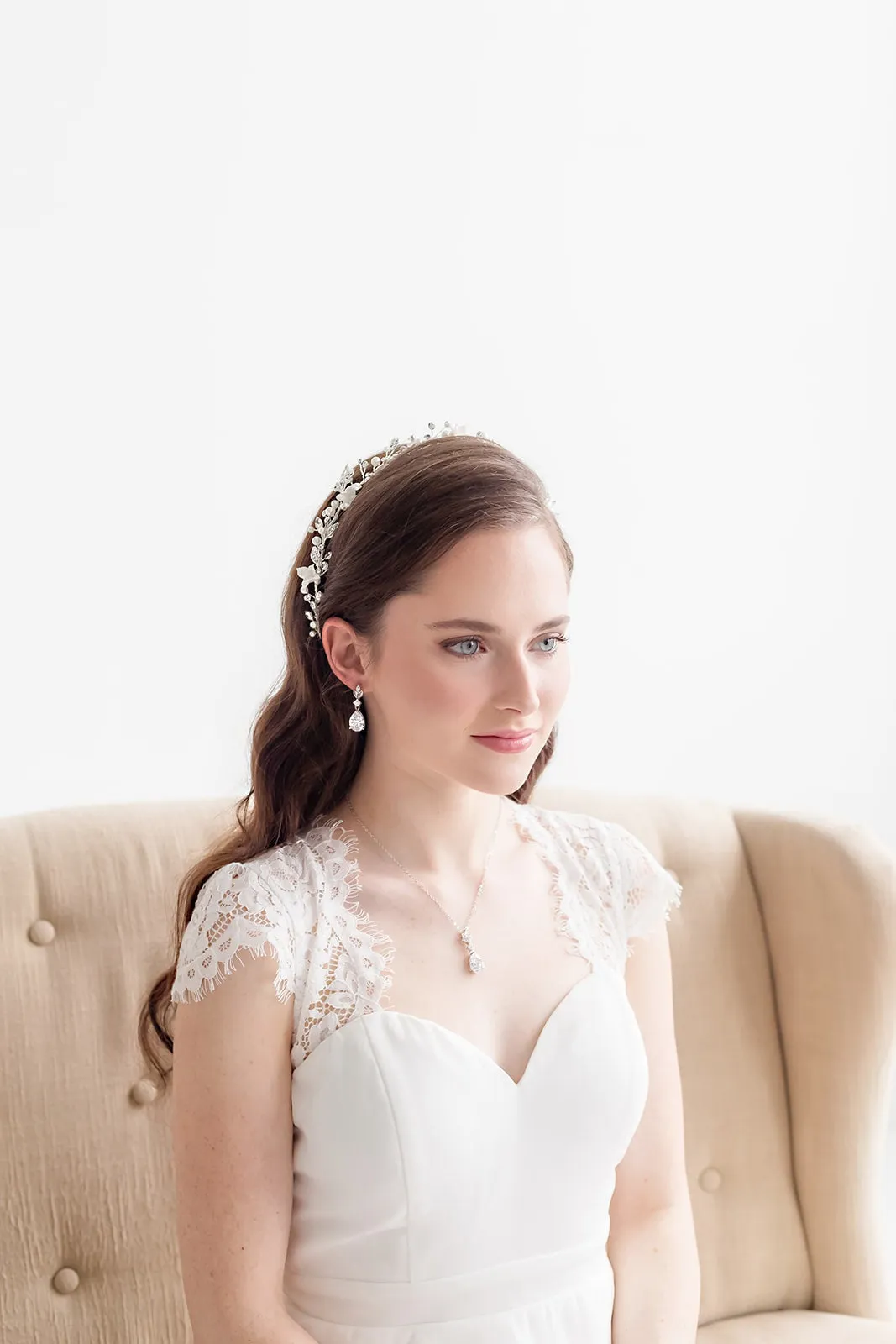 Sheila Wedding Headband Vine