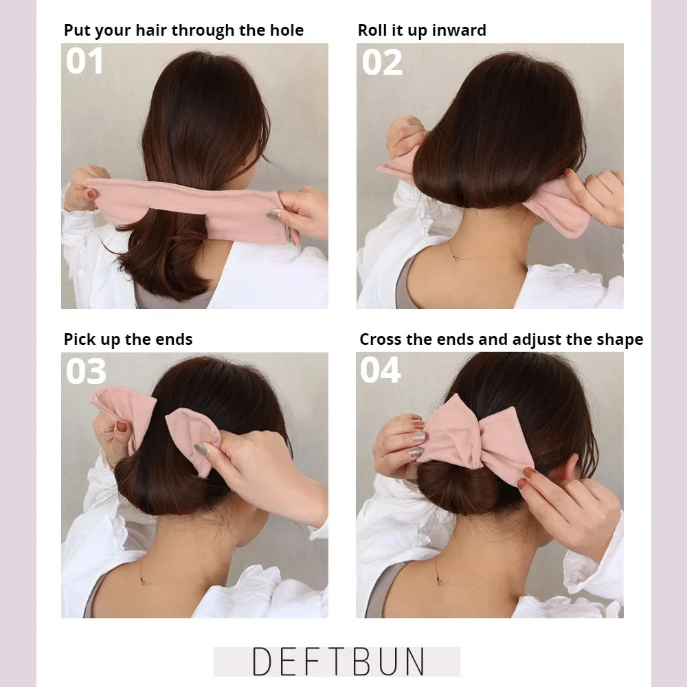 Shiny Slim Deft Bun