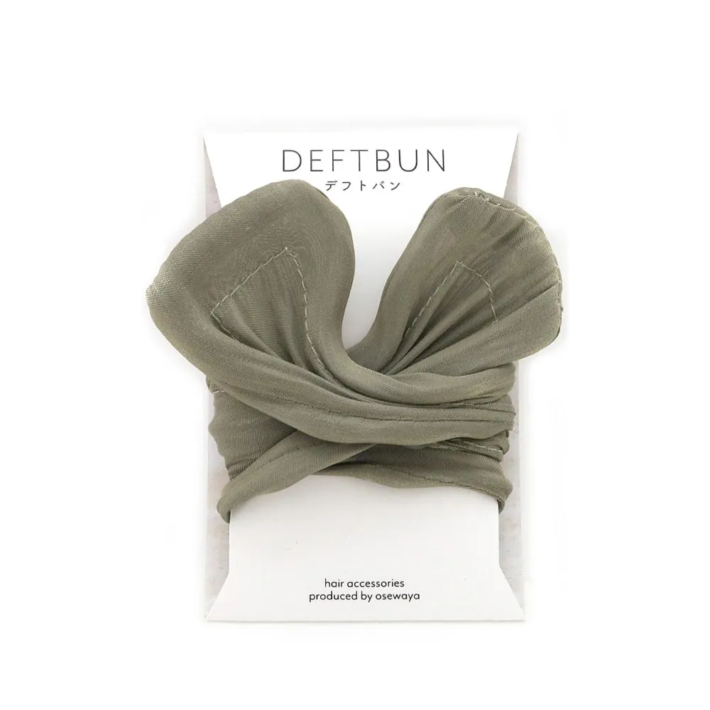 Shiny Slim Deft Bun