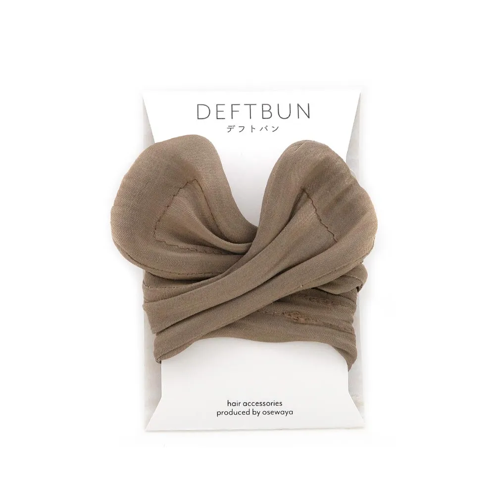 Shiny Slim Deft Bun