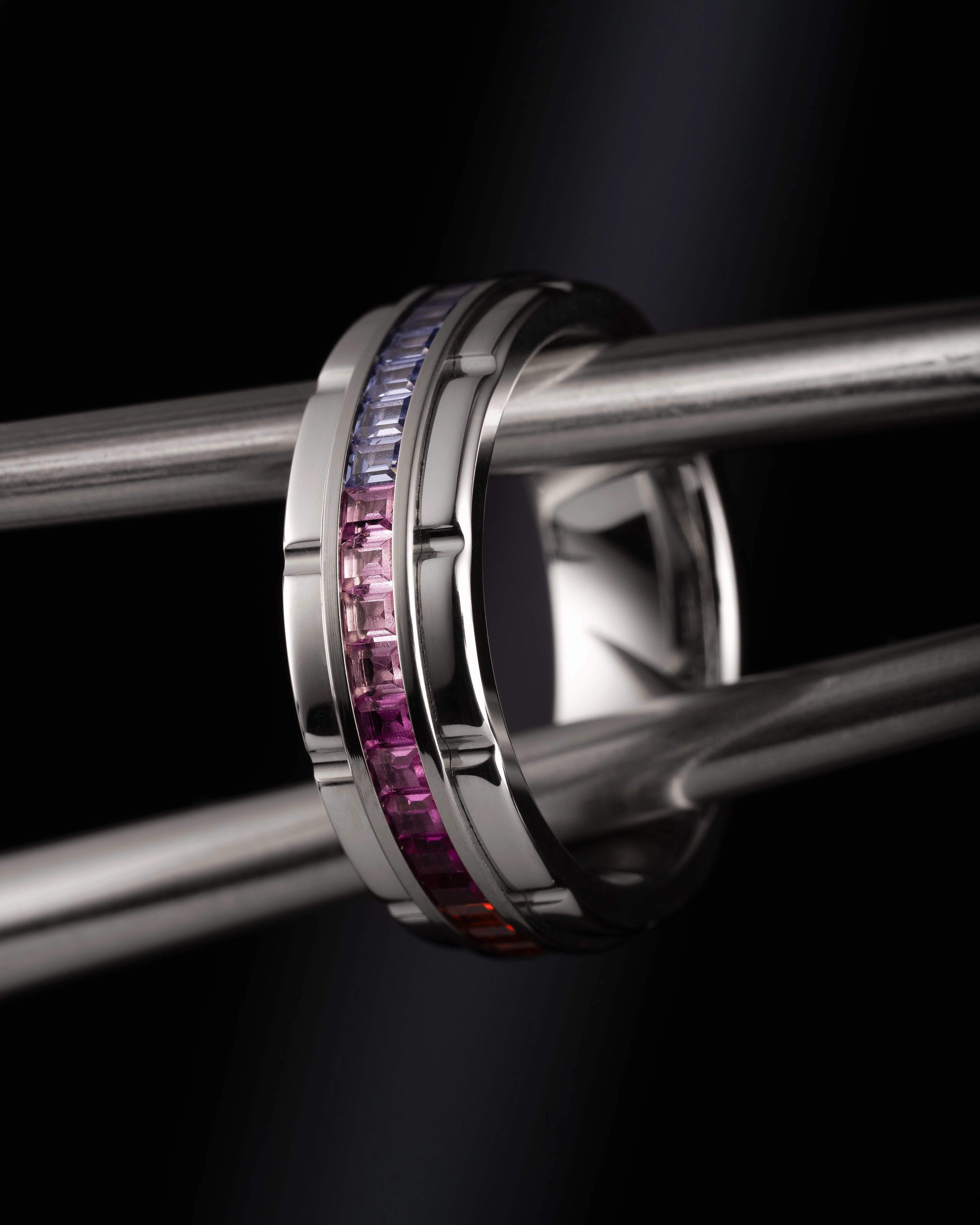 Meaningful Object Shiny Accent 100S JEWELRY White Gold Tungsten Rings For Men Rainbow CZ Cubic Zirconia Moissanite Wedding Promise Band Size 6-16