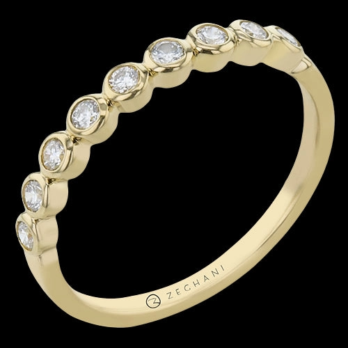 ZR2307-Y Right Hand Ring in 14k Gold with Diamonds country style
