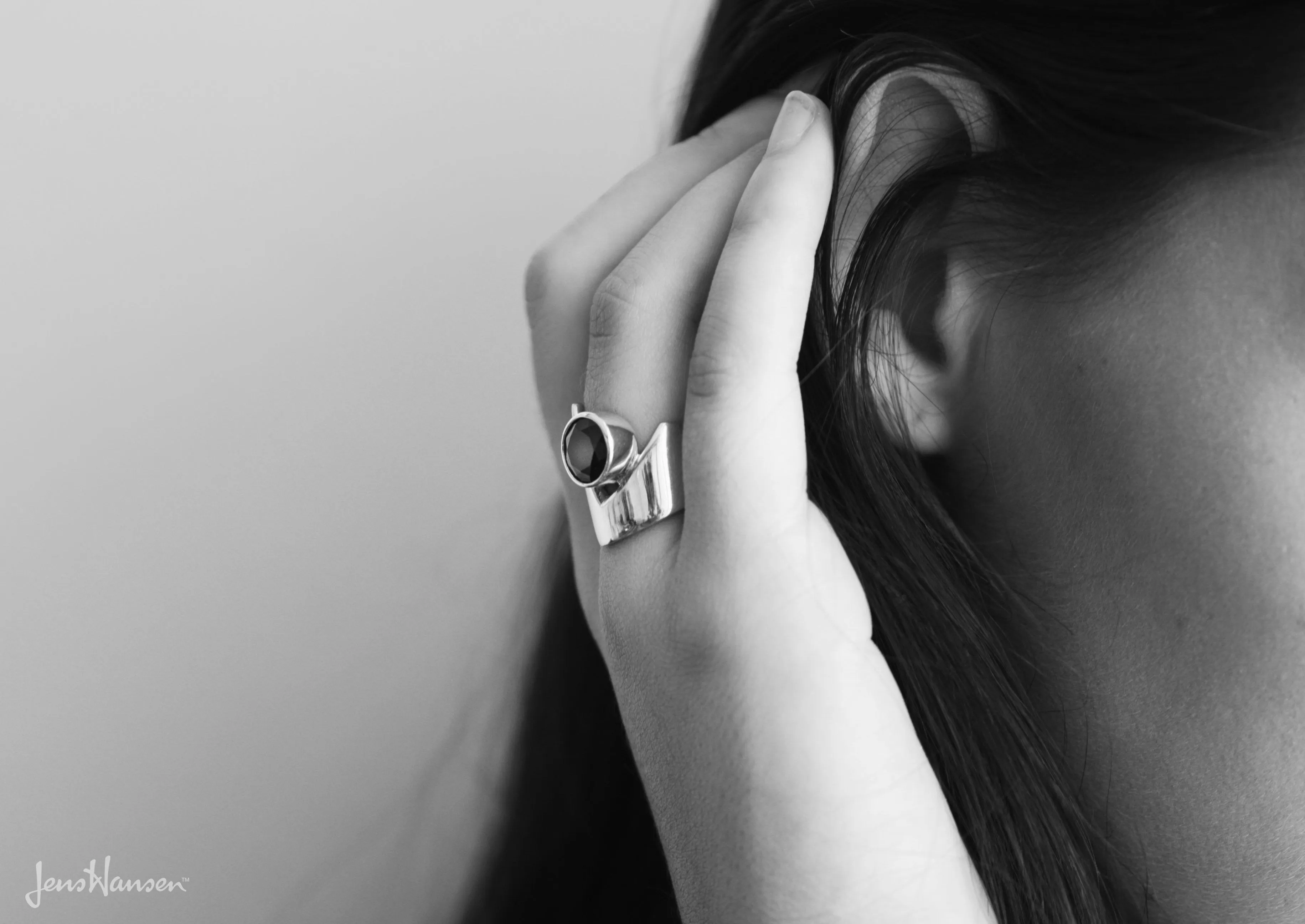 Signature Cocktail Ring, Red Gold