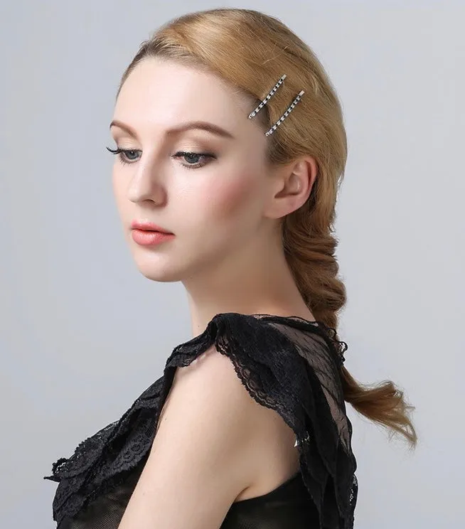 Simple Style Bobby Pin Rhinestone Crystal