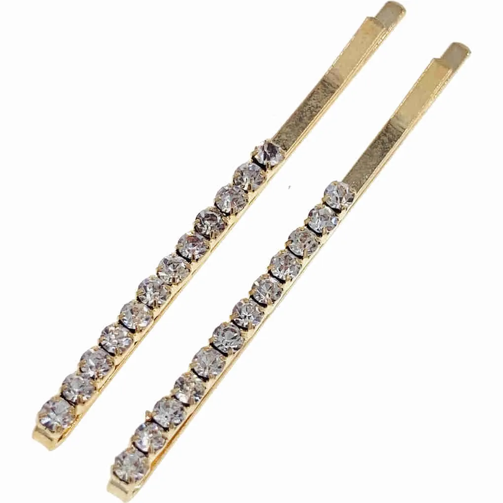 Simple Style Bobby Pin Rhinestone Crystal