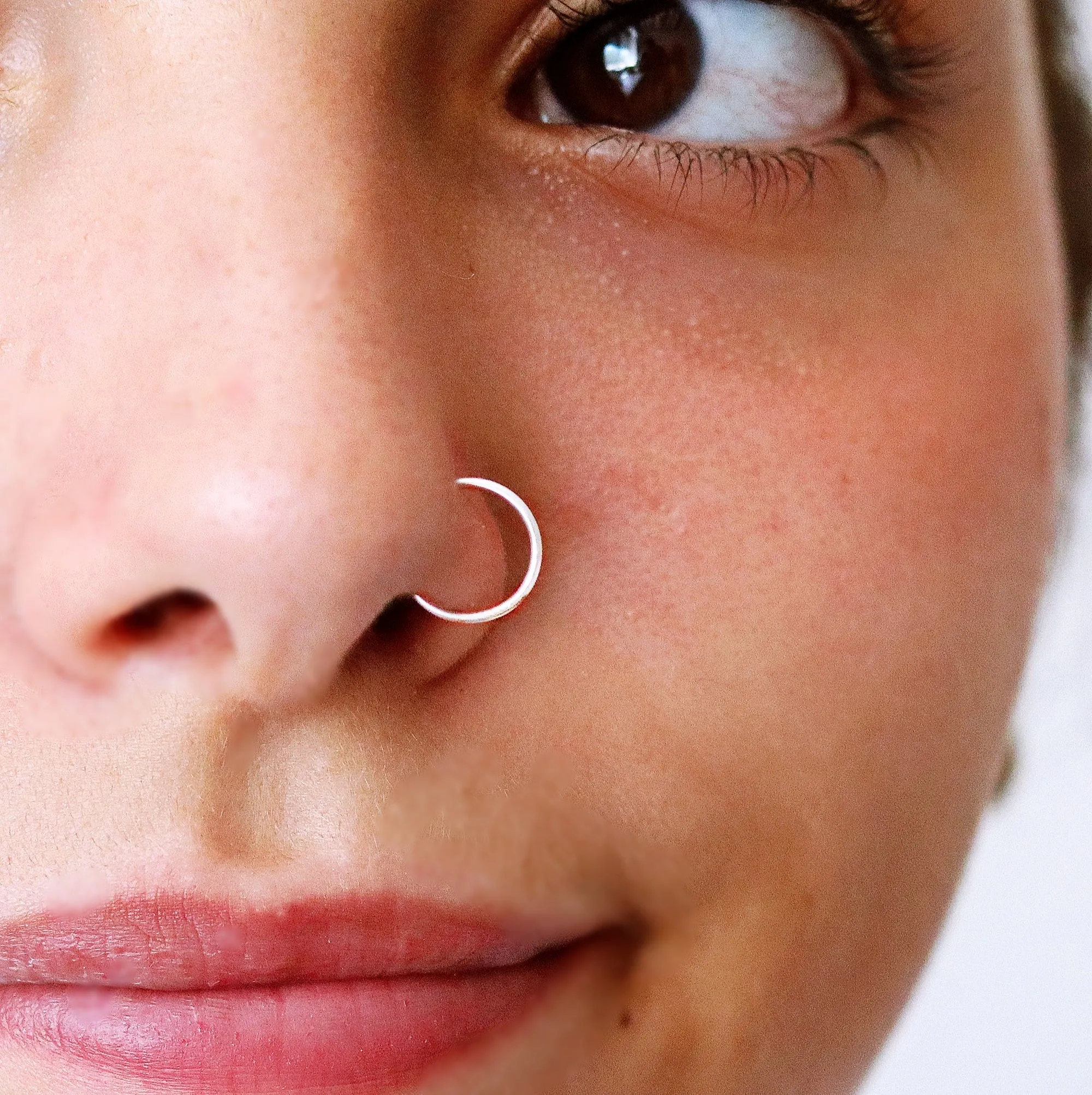 Single Hoop Nose Ring