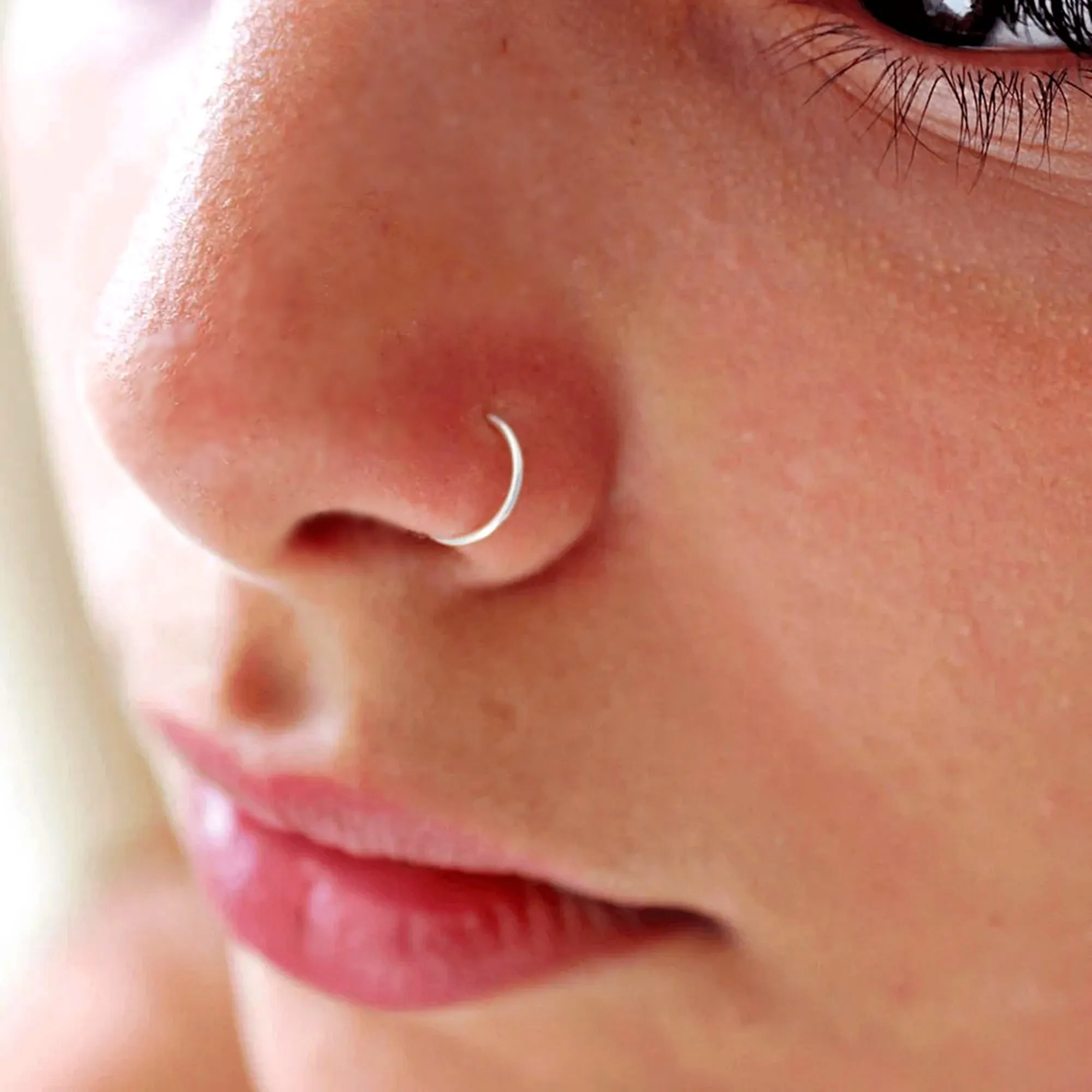 Single Hoop Nose Ring
