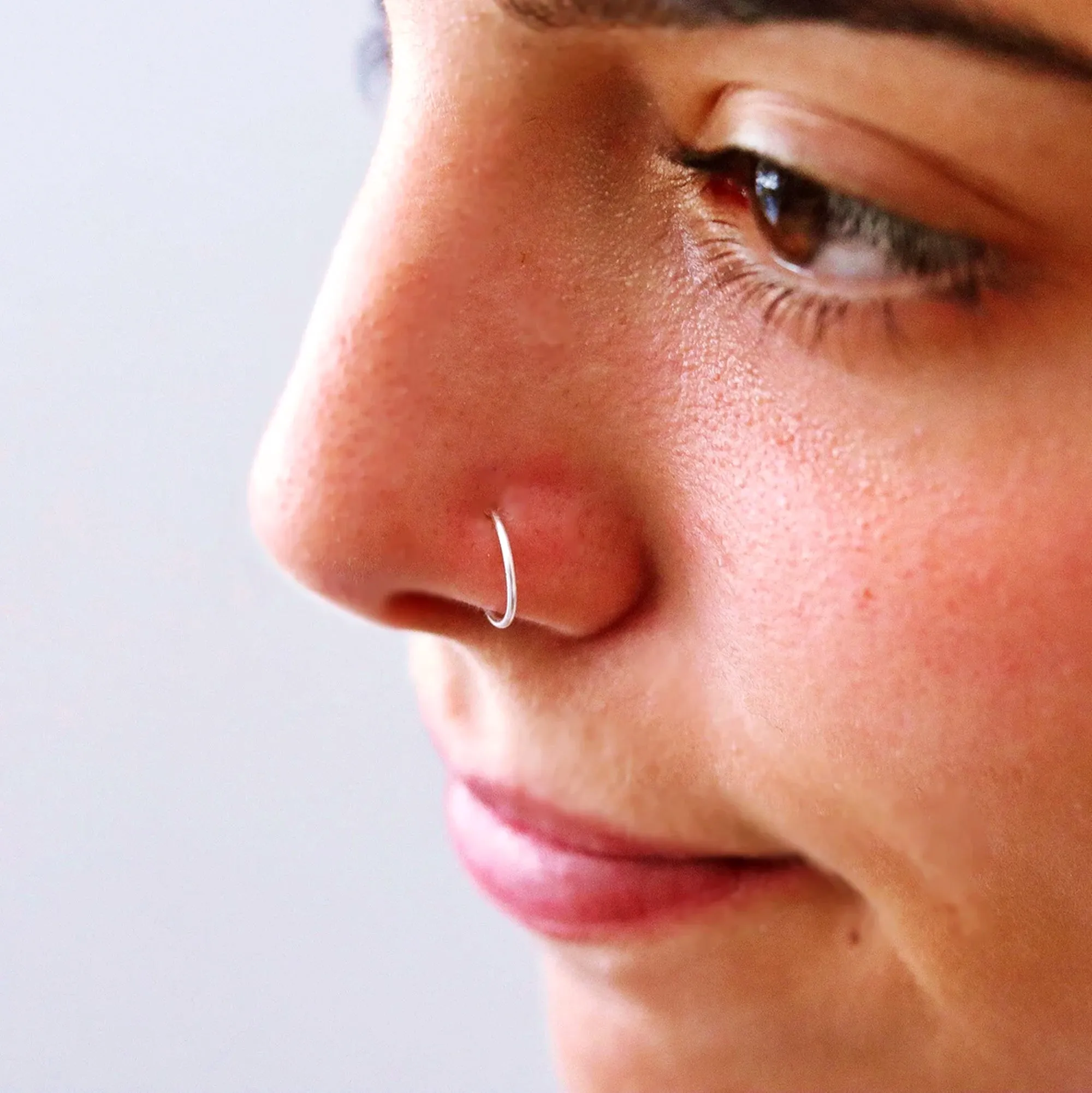Single Hoop Nose Ring