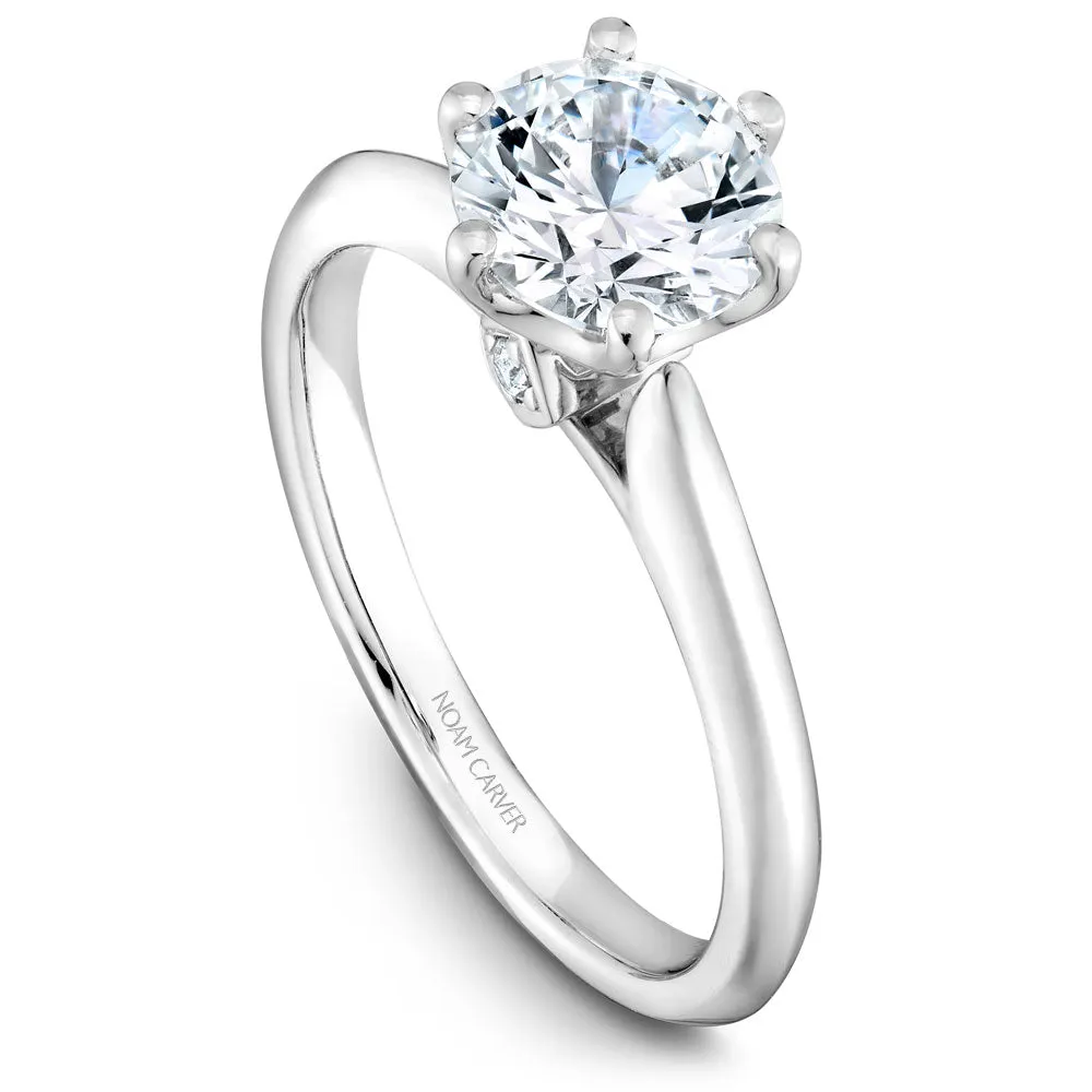 Six Prong Engagement Ring