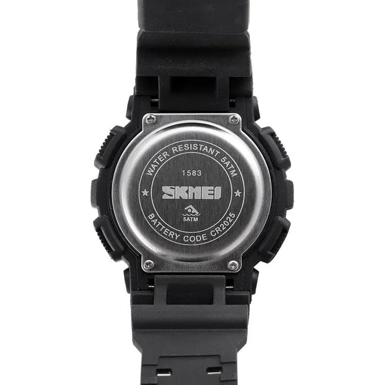 Skmei 1583 Original Digital Waterproof watch Round Sports watch for Men