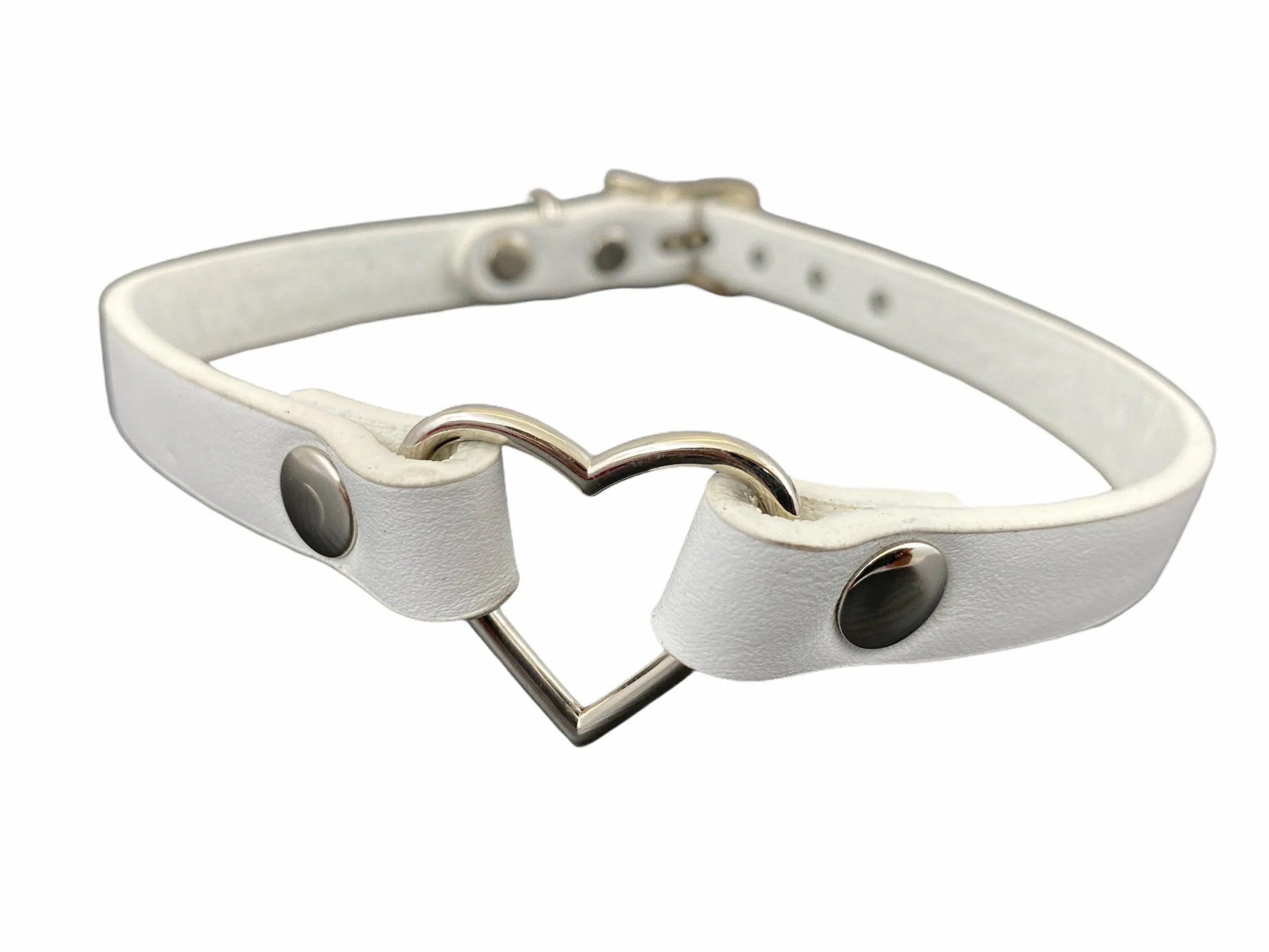 Small Heart Ring Choker