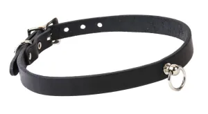 Small Sub Bondage Ball Spike Ring Choker