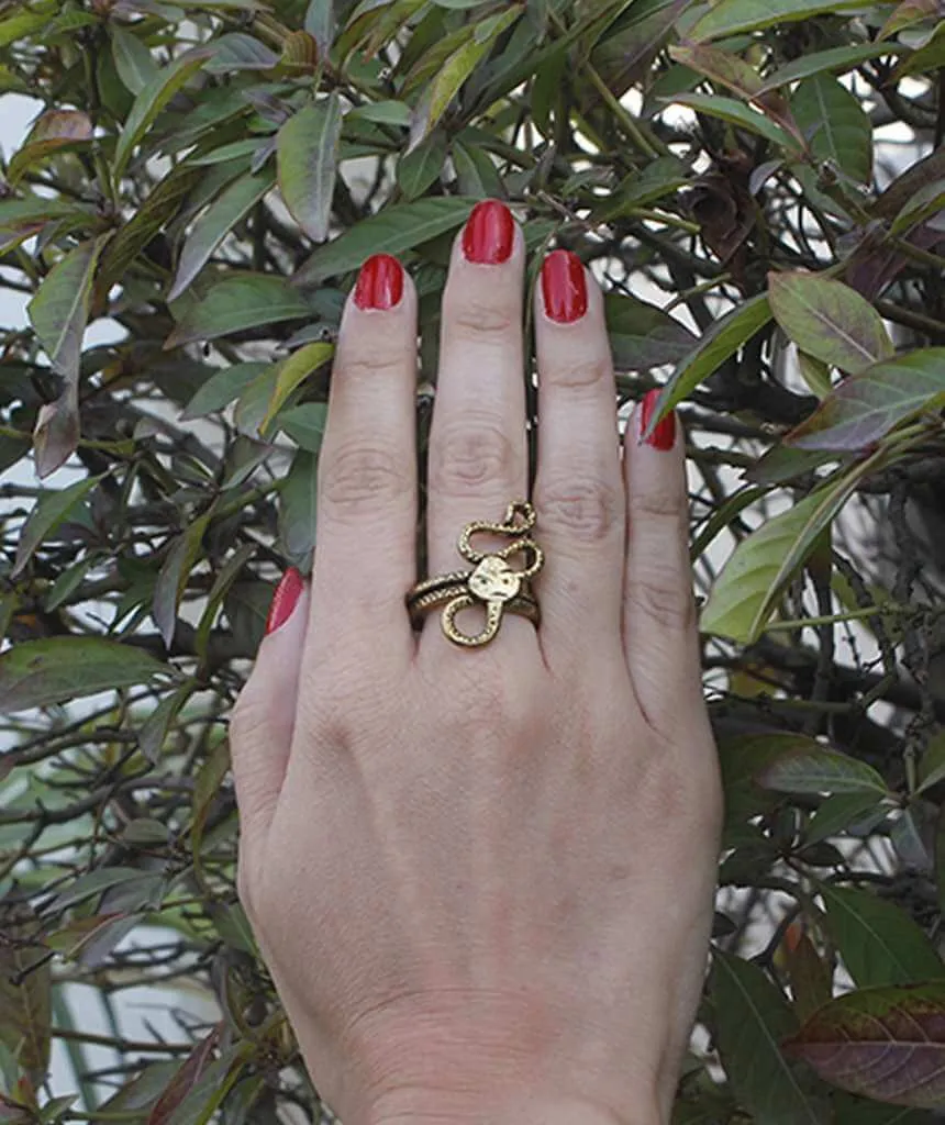 Snake Statement Ring