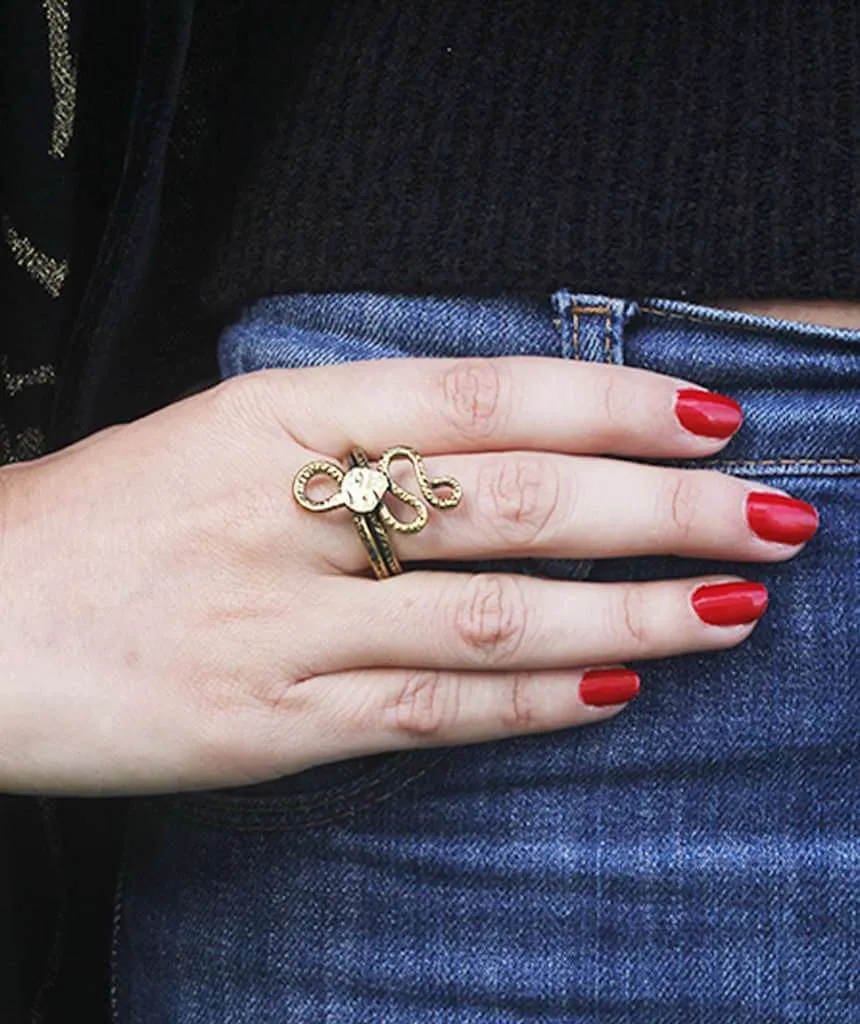 Snake Statement Ring