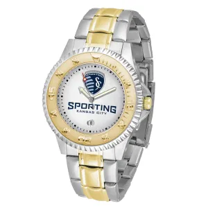 Sporting Kansas City Men's Two-Tone Competitor Watch