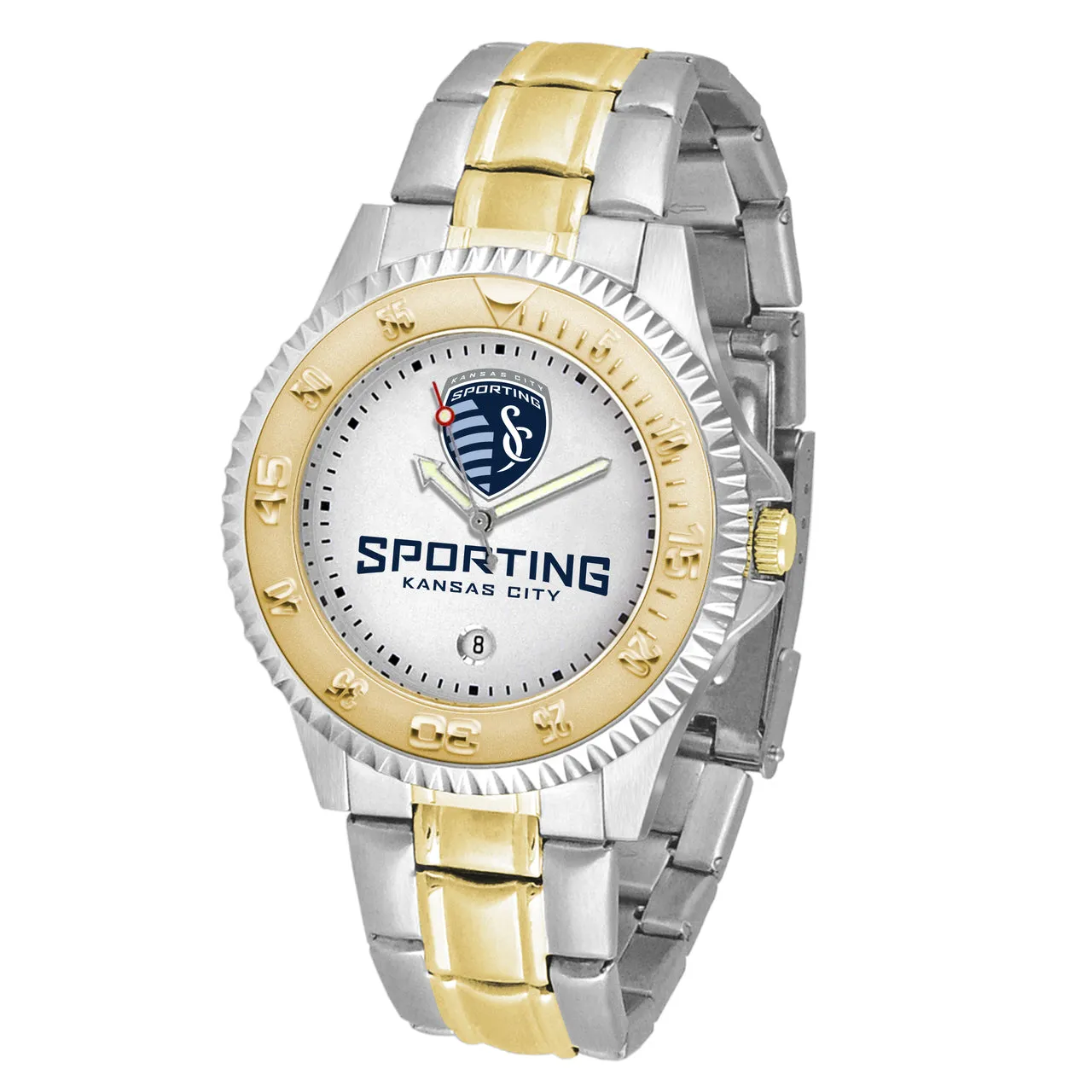 Sporting Kansas City Men's Two-Tone Competitor Watch