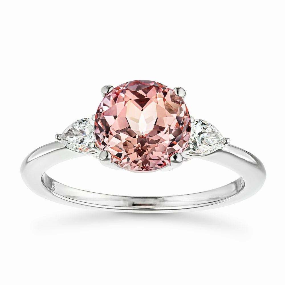 Daphne Lab Grown Diamond Basket Three Stone Engagement Ring Timeless Piece