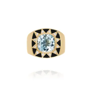 Stella Ring Blue Topaz/ 6.25