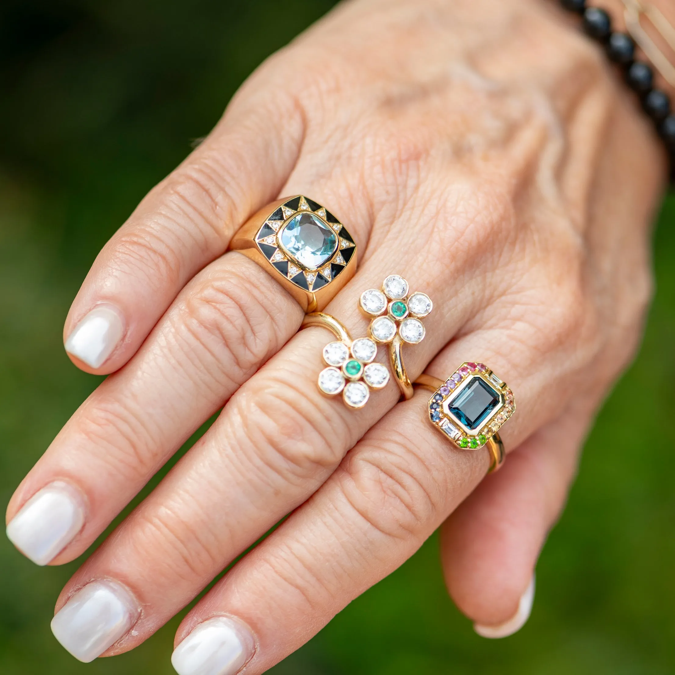 Stella Ring Blue Topaz/ 6.25