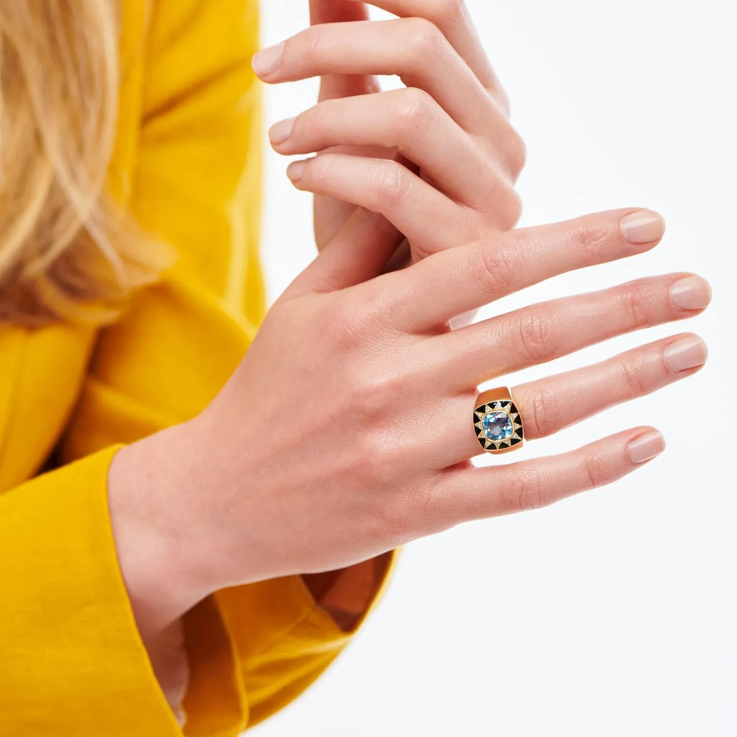 Stella Ring Blue Topaz/ 6.25