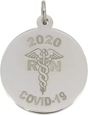 Sterling Silver COVID-19 Charms - Rembrandt Charms
