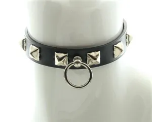 Studded O Ring Choker
