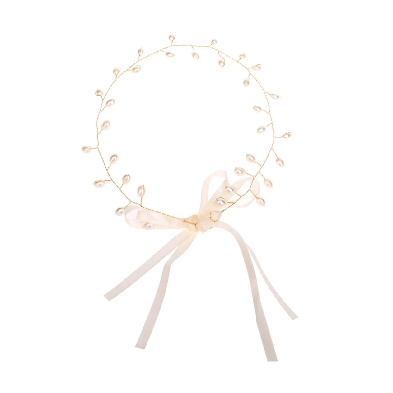 Stunning Pearl Bridal Headband for Wedding Engagement Prom Special Occasions