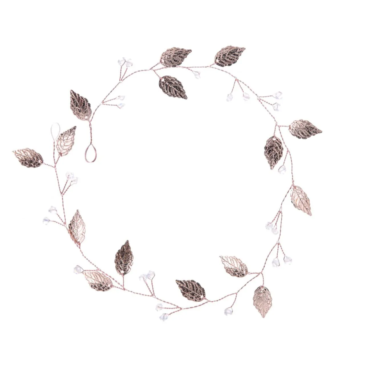 Stylish Bridal Pearl Headband Leaf Headpiece for Women for Weddings Parties