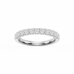 Personal Adornment Jennifer Princess Lab Grown Diamond Eleven Stone Wedding Band