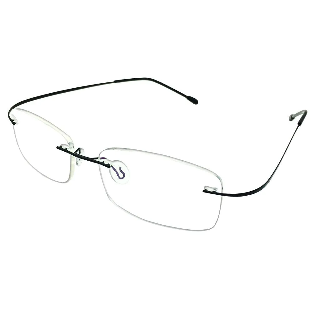 Swansea Rimless Computer Reading Glasses
