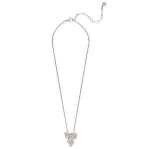 Swarovski Women's Pendant Necklace - Graceful Bloom Palladium Plated | 5455660