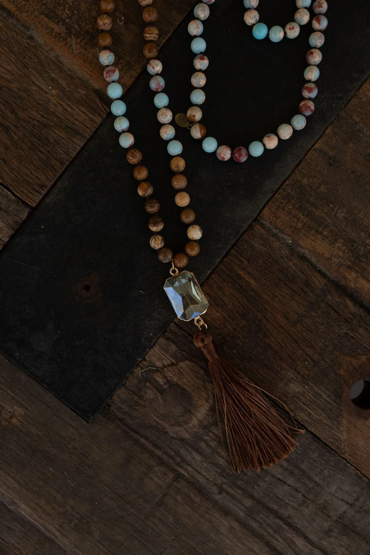 Tama Necklace - Brown Multi