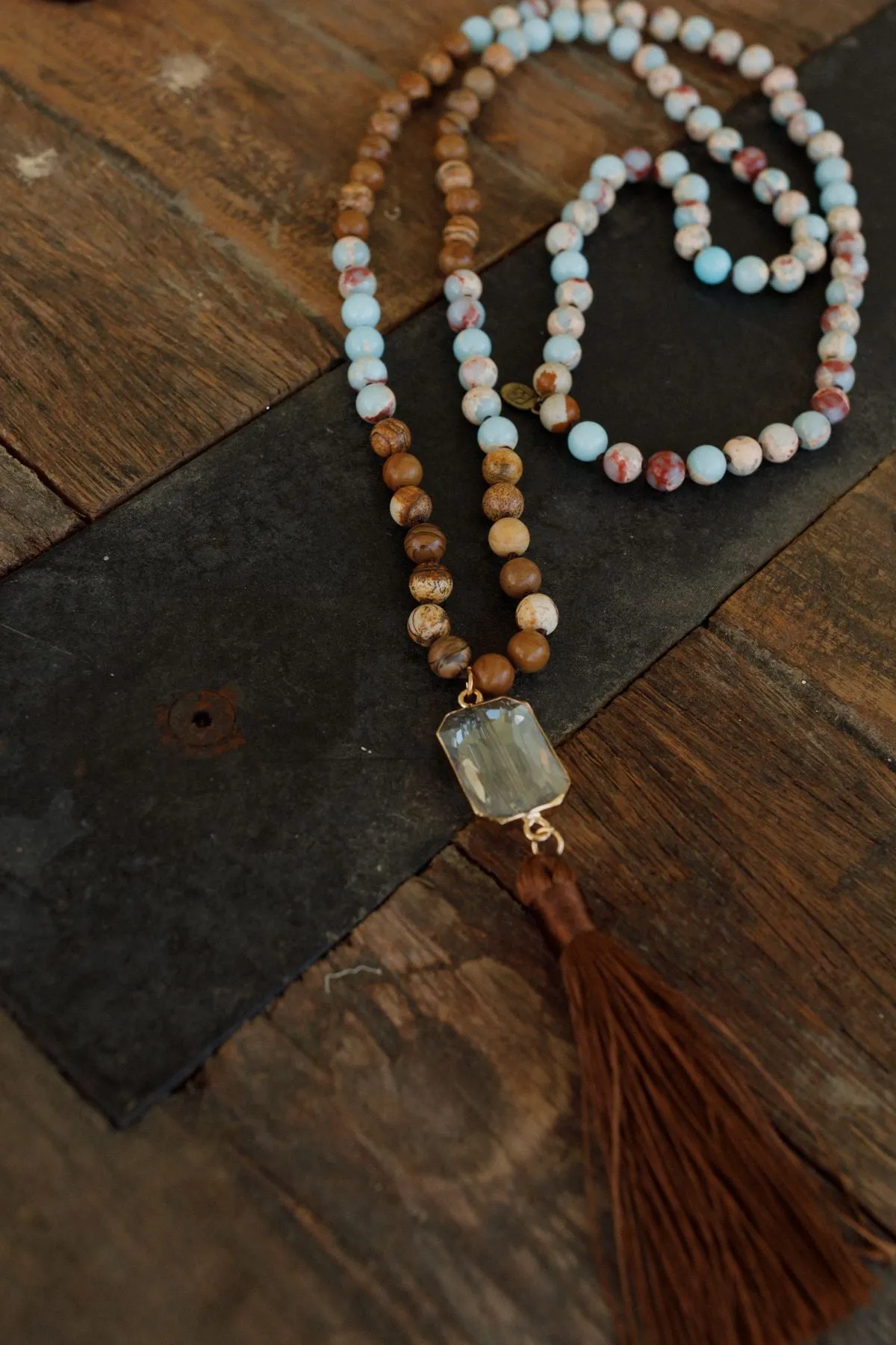 Tama Necklace - Brown Multi