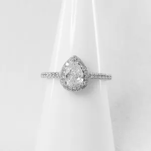 Teardrop Cubic Ring
