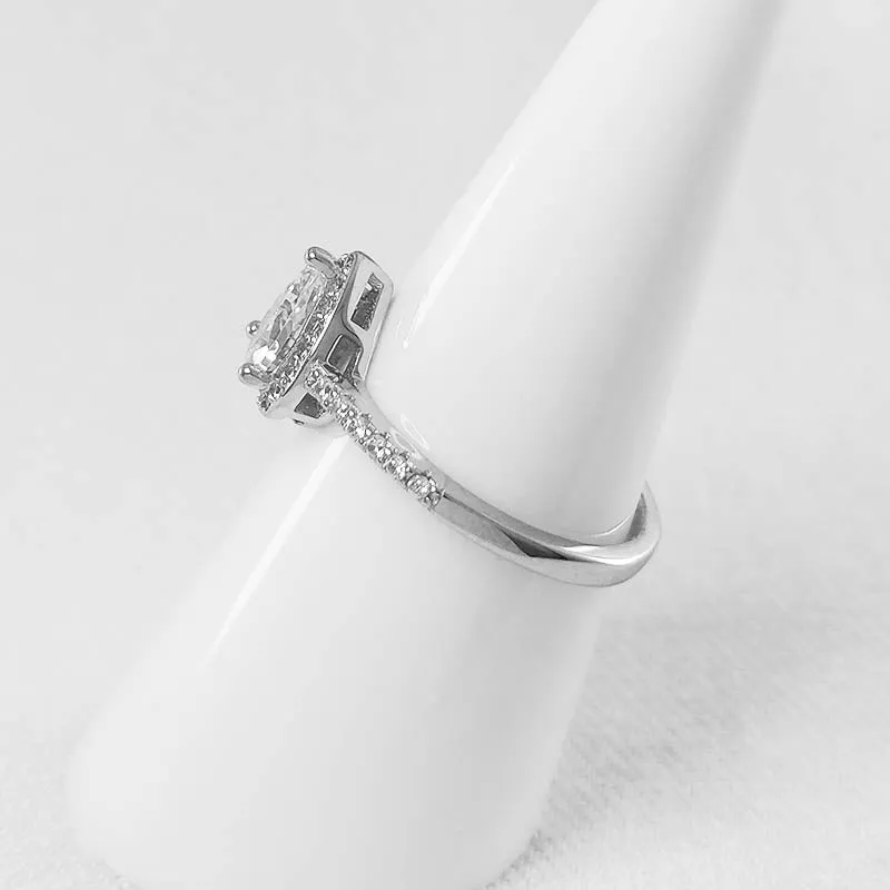 Teardrop Cubic Ring