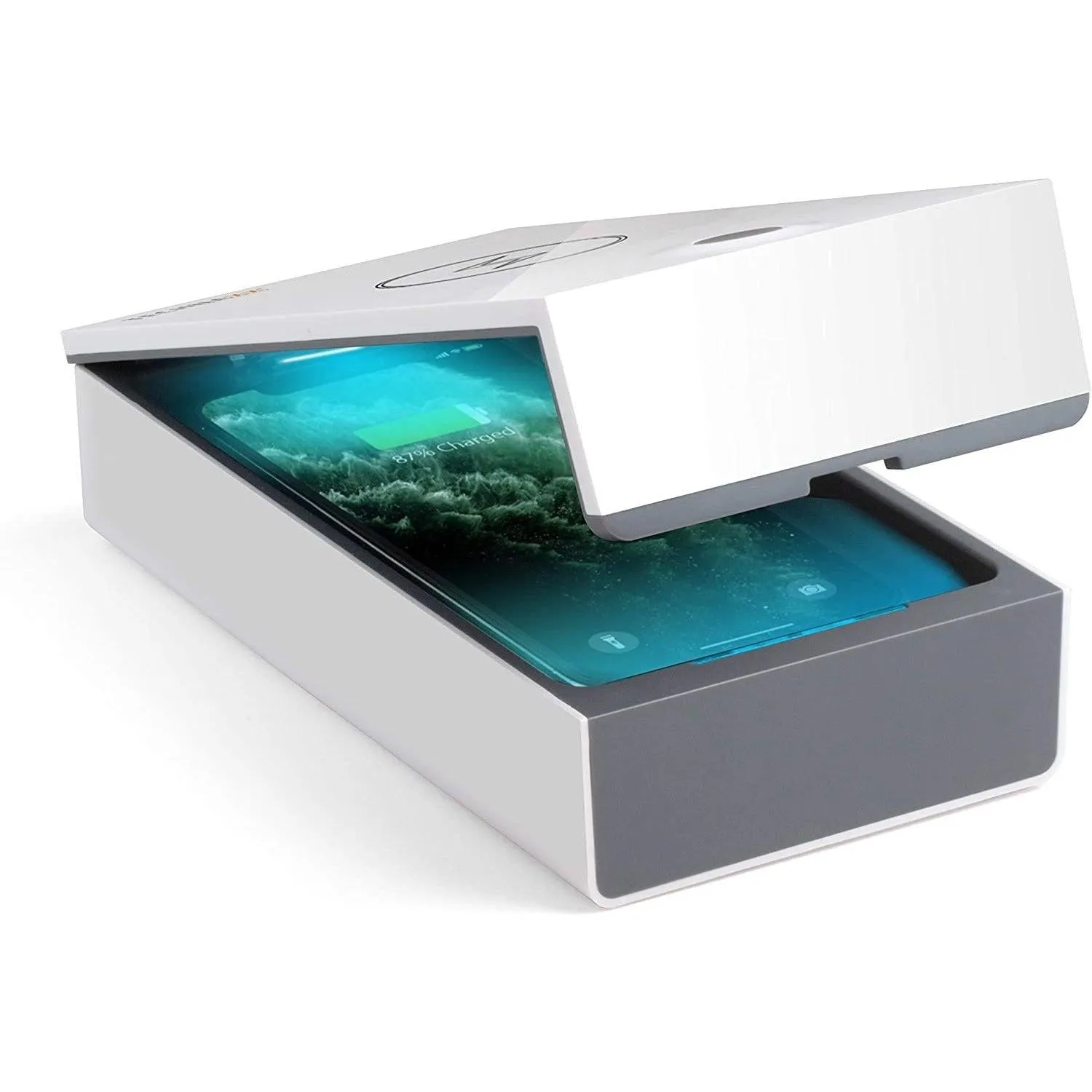 Technaxx UV Anti-Virus Disinfection Wireless Charging Box - White | TX-148