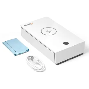 Technaxx UV Anti-Virus Disinfection Wireless Charging Box - White | TX-148