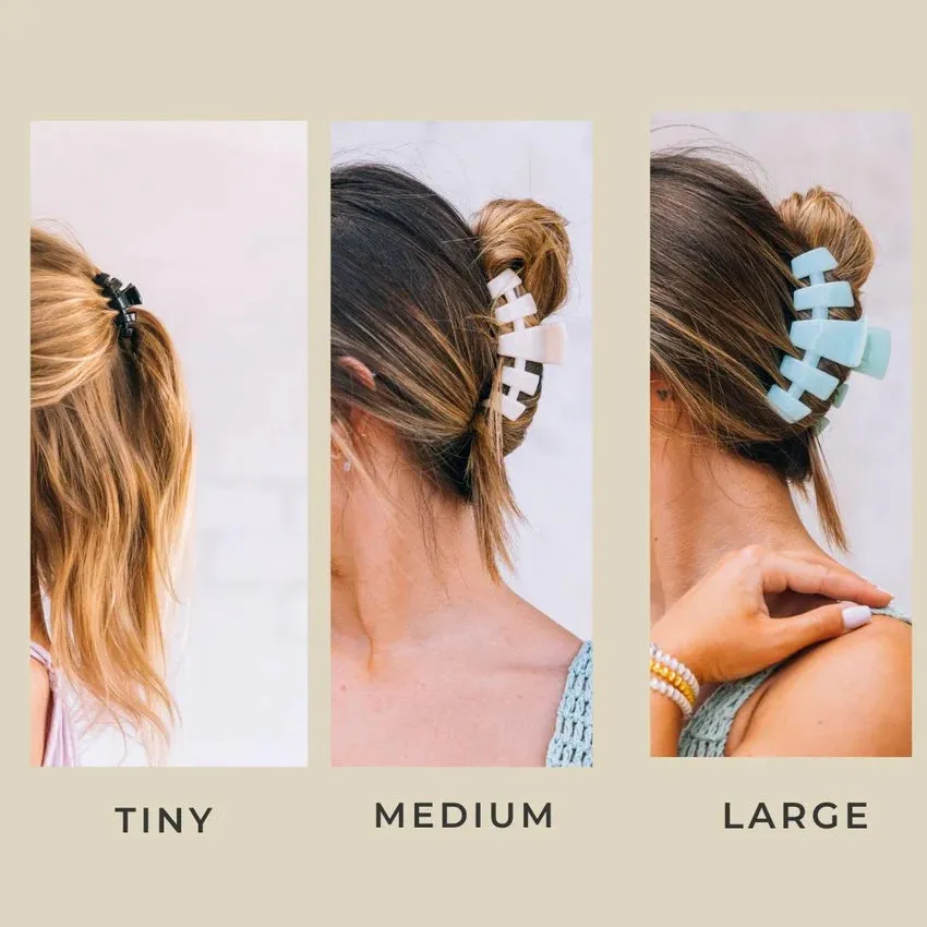 Teleties Tiny Tortoise Hair Clip
