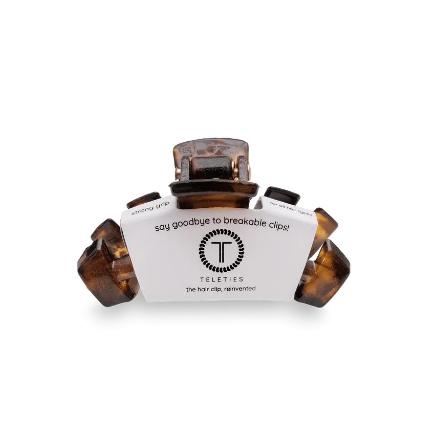 Teleties Tiny Tortoise Hair Clip