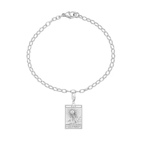 The Ace of Wands Tarot Starter Charm Bracelet